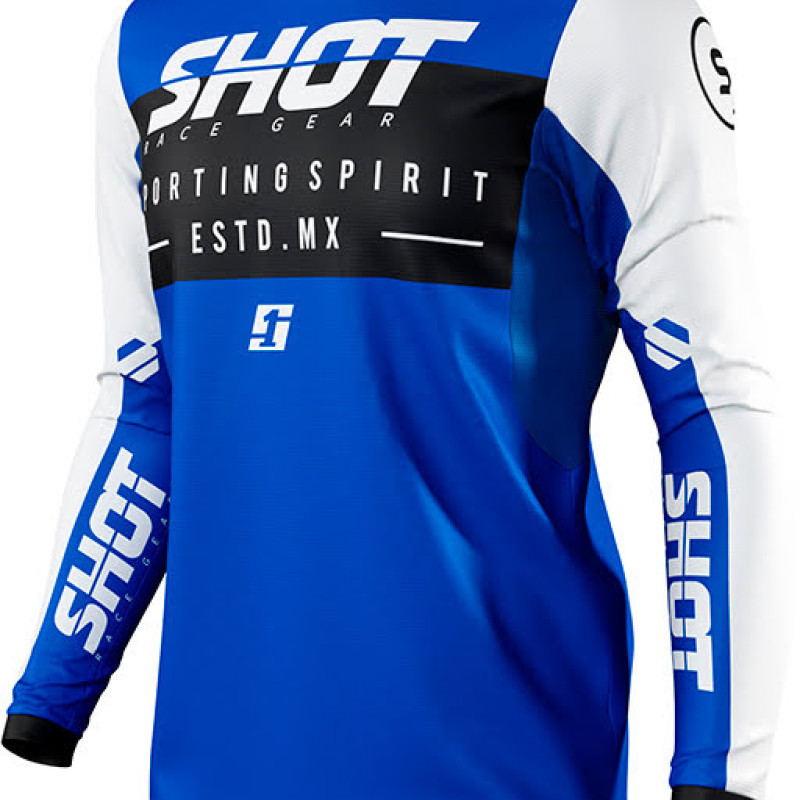 Camisola CONTACT SPIRIT Azul Shot