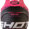 Capacete FURIOUS STORM Preto/Fuchsia mate Shot