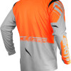 Camisola CONTACT TRUST Cinza claro/Laranja neon Shot