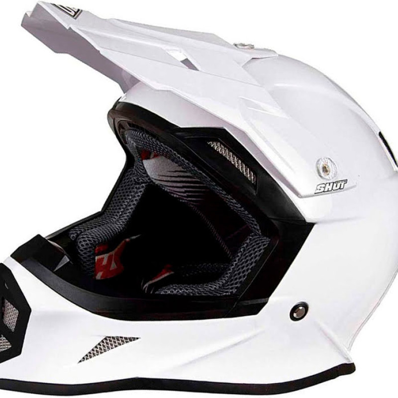 Capacete STRIKER UNI Branco Shot