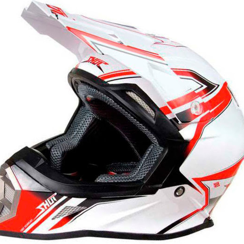 Capacete STRIKER RAGE Vermelho Shot