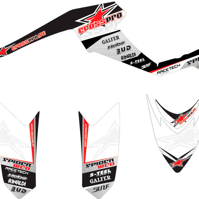 Kit Autocolantes Crosspro Arctic Cat Dvx 400