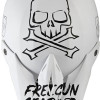 Capacete Criança Shot  FURIOUS XP-4 SPEED Branco mate Freegun