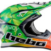 Capacete SWAY FIBRA Verde Hebo