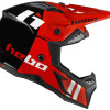 Capacete HMX-FO1 HERITAGE Vermelho/Preto Hebo