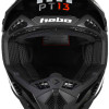 Capacete HMX-FO1 REPLICA POL TARRES Preto/Branco Hebo