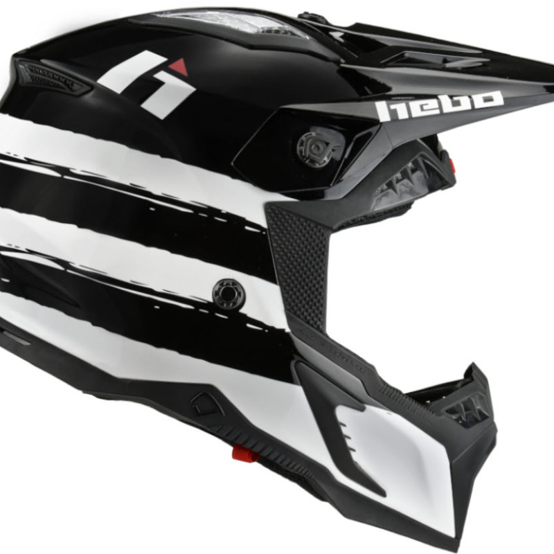 Capacete HMX-F01 JAIL Preto Hebo