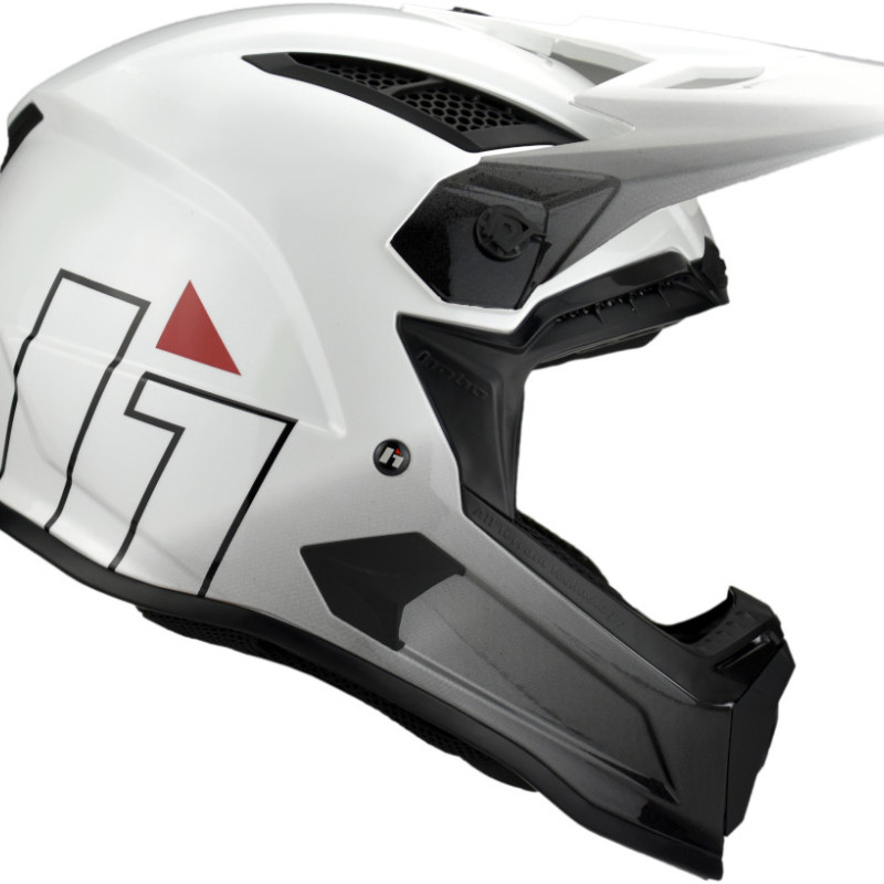 Capacete HMX-P01 BRAIN Branco Hebo