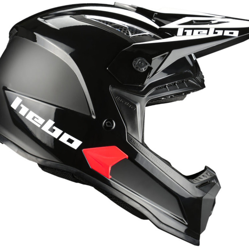 Capacete HMX-P01 STAGE III Preto Hebo