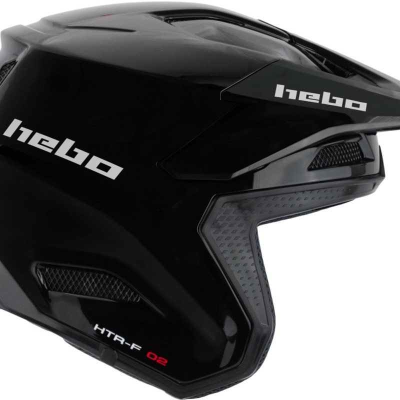 Capacete HTR-F02 ZONE PRO MONOCOLOR Preto Hebo