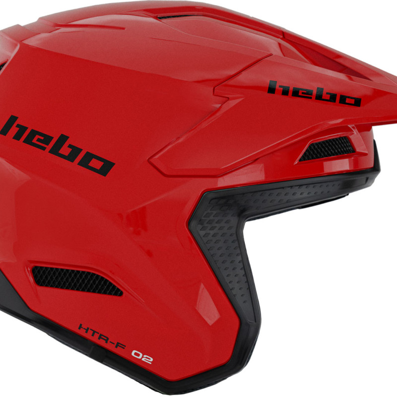 Capacete HTR-F02 ZONE PRO MONOCOLOR Vermelho Hebo