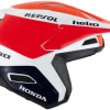 Capacete HTR-F02 ZONE PRO TEAM Branco Hebo