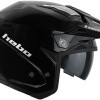 Capacete HTR-P01 V6 ZONE 5 MONOCOLOR Preto Hebo