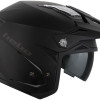 Capacete HTR-P01 V6 ZONE 5 MONOCOLOR Preto Mate Hebo