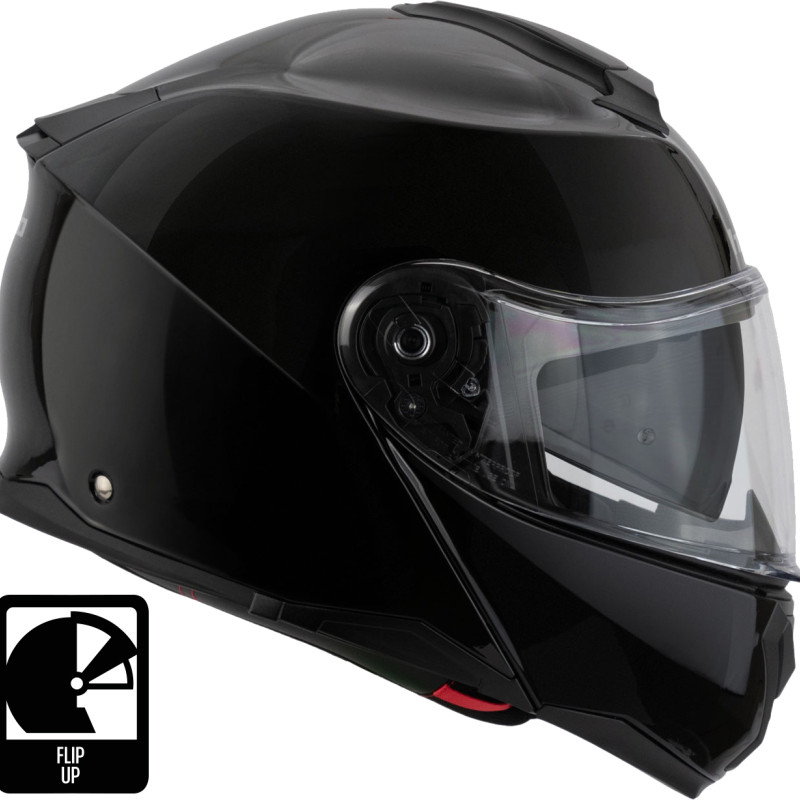 Capacete Modular H-272 TOURER IV Preto Hebo