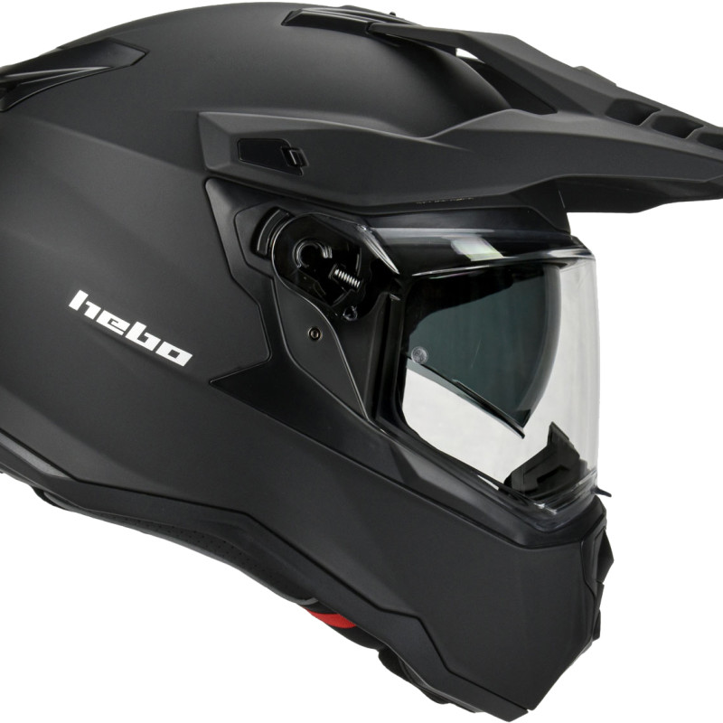 Capacete c/ Viseira XP-22 TRANSAM Preto mate Hebo