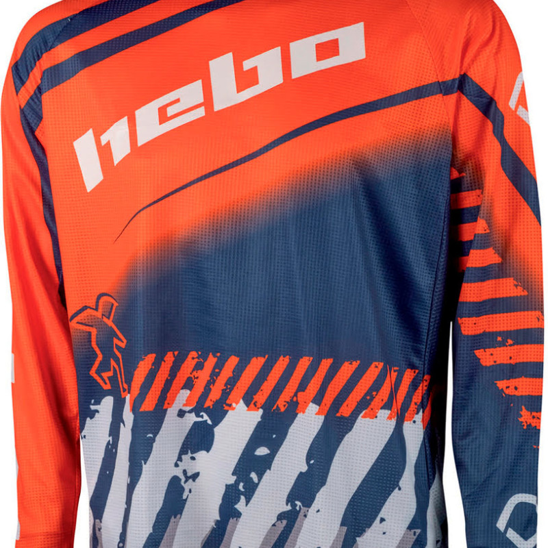 Camisola STRATOS Laranja/Azul Hebo