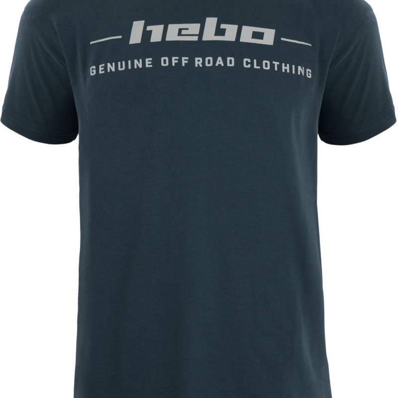 T-Shirt Casual Wear Azul Hebo