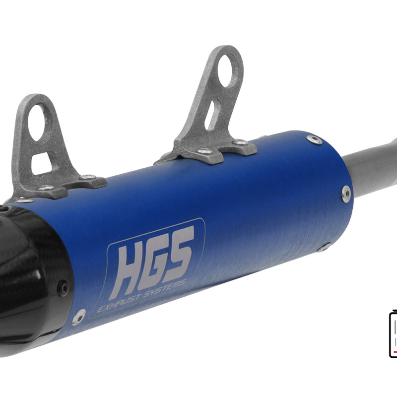 Ponteira de Escape 2T Aluminio HGS Exhaust Yamaha