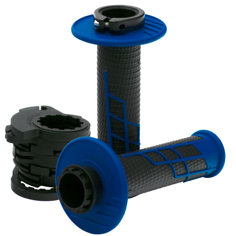 Punhos Protaper Clamp-on 1/2 Waffle Azul/preto