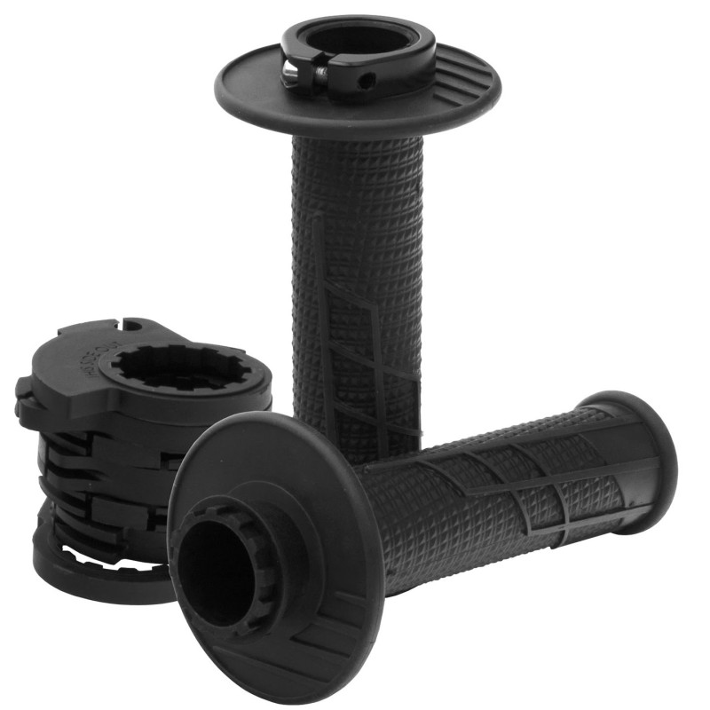 Punhos Protaper Clamp-on 1/2 Waffle Preto/preto