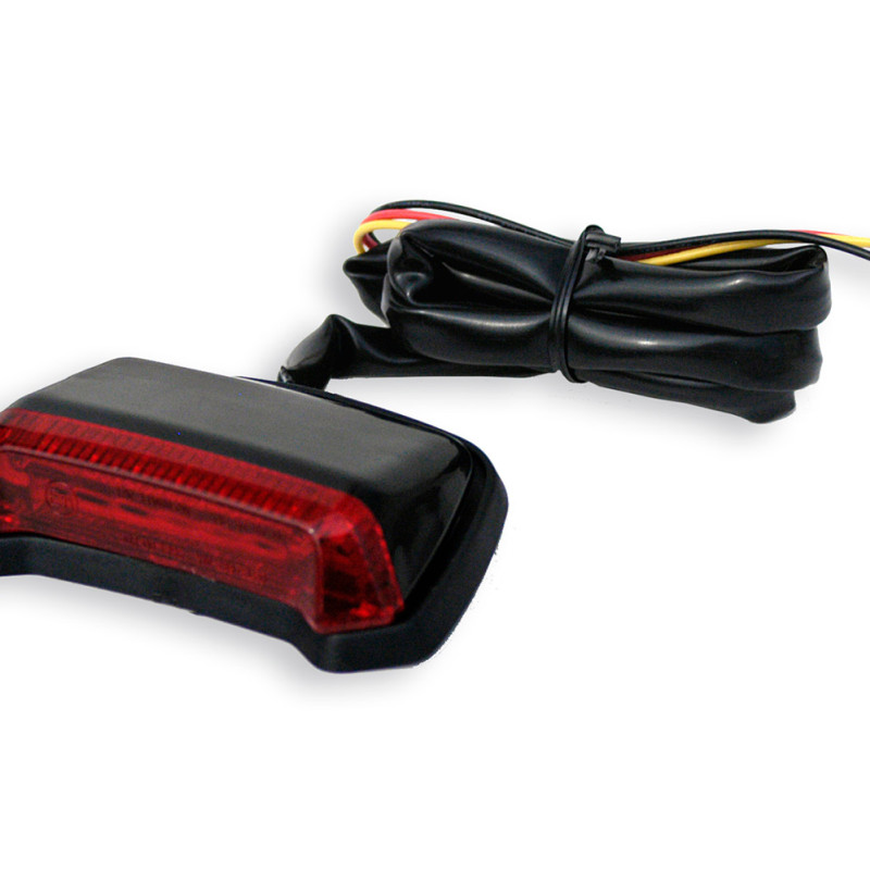 Farolim para Guarda Lamas Leds Vermelho Racepro