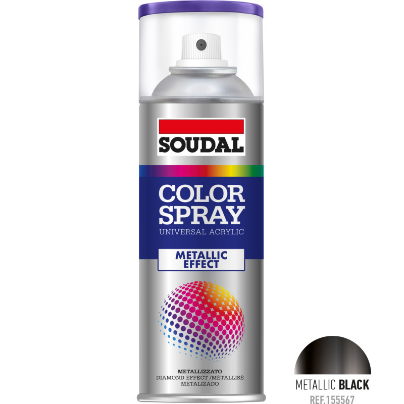 Spray Tinta EFEITO METALIZADO Soudal