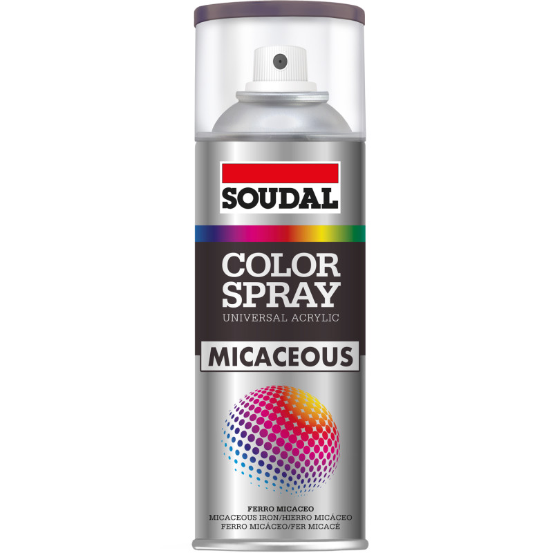 Spray Tinta EFEITO FERRO-MICÁCEO Soudal