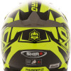 Capacete SHIRO MX-917 THUNDER Amarelo neon SHIRO HELMETS