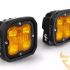 Kit de lentes Amber TriOptic para luzes LED Denali D4