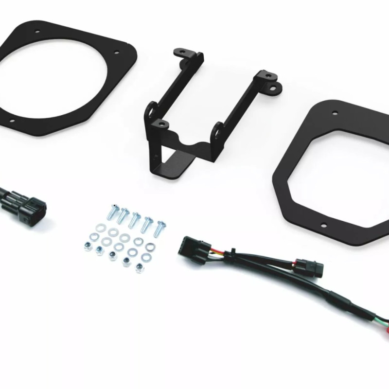 Kit Montagem e Cablagem para Ótica / Farol Led Denali D4 / D7 Ktm