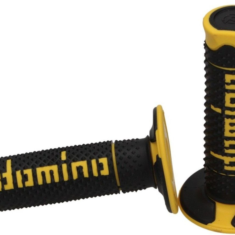 Punhos Domino Mx Off Road A260 Preto / Amarelo