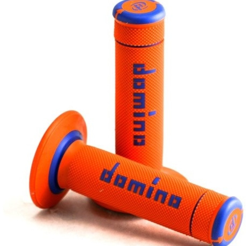 Punhos Domino Mx A190 X-tream Laranja Neon / Azul