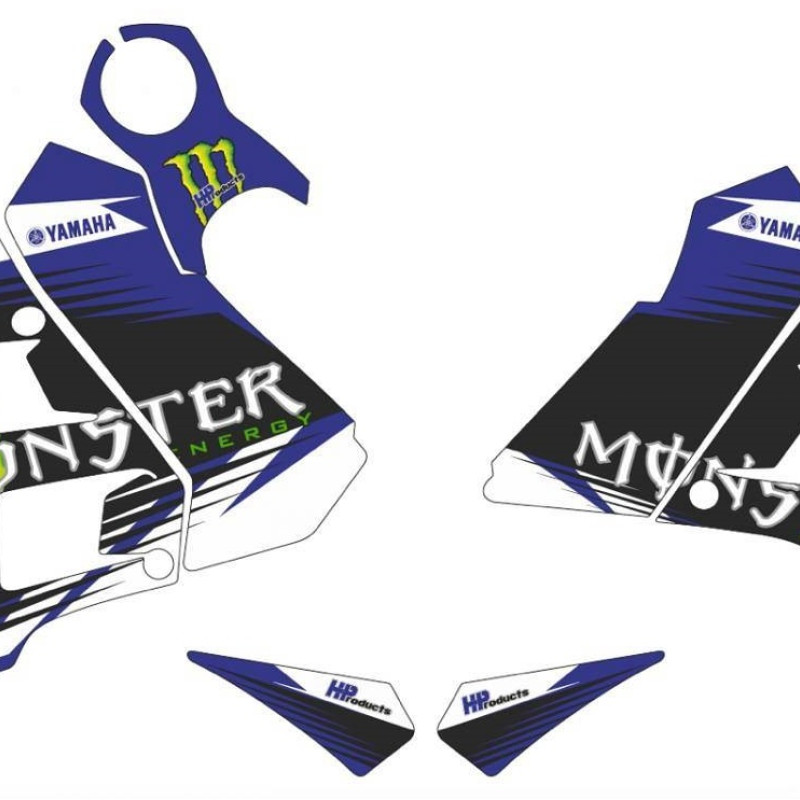 Kit Autocolantes Monster Yamaha Dtr 125