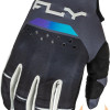 Luvas Fly Racing Kinetic Reload Charcoal / Black / Blue Iridium