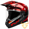 Capacete Fly Racing Trekker Krypyek Conceal Red / Black