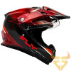 Capacete Fly Racing Trekker Krypyek Conceal Red / Black