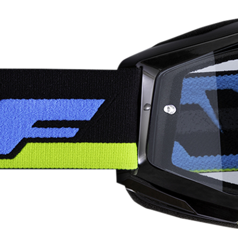 Oculos Fmf Powerbomb Rocket Blue, Fluorescent Yellow, Black