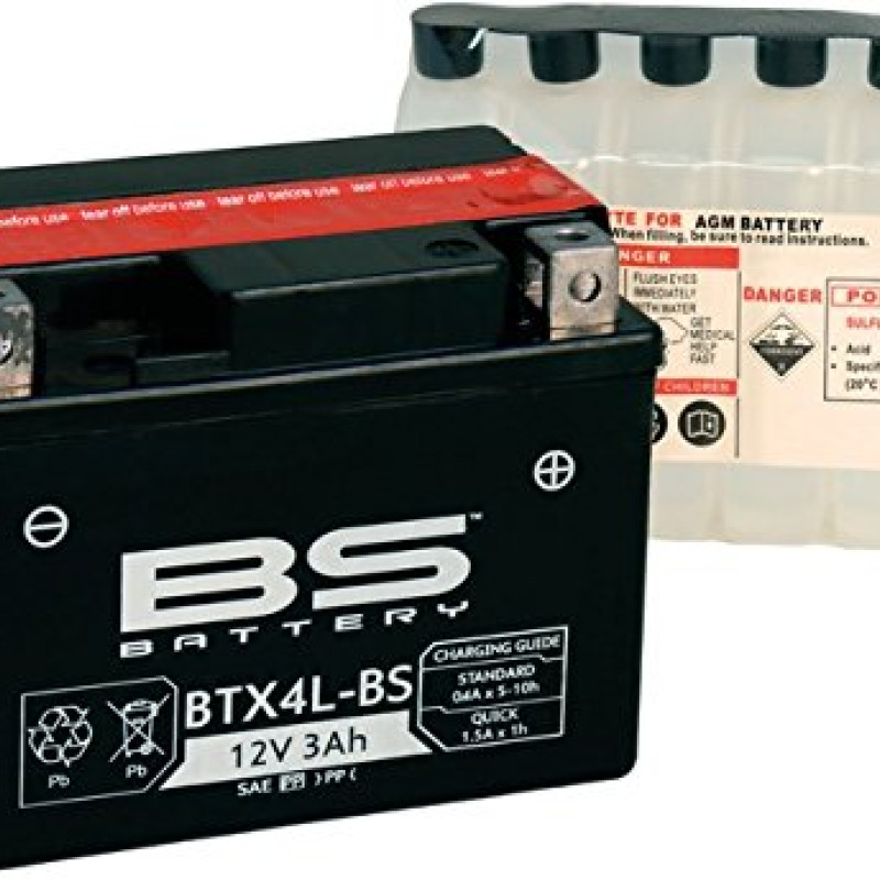 Bateria Bs Battery Btx4l-bs 