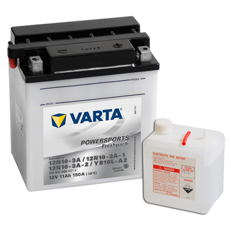 Bateria Varta Yb10l-a2 / 12n10-3a