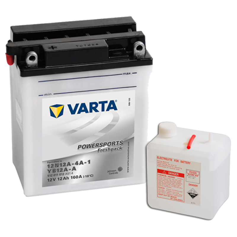 Bateria Varta Yb12a-a / 12n12a-4a1