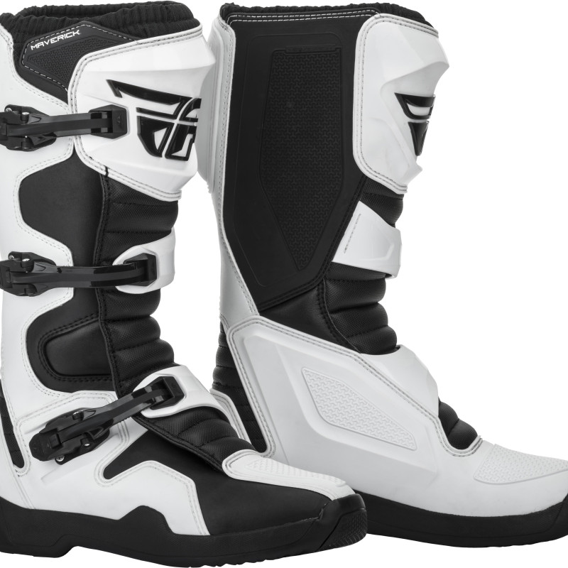 Botas Fly Racing Maverik White / Black