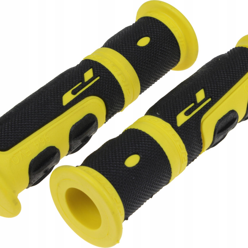 Punhos Pro Grip Atv 964 Double Density Amarelo / Preto