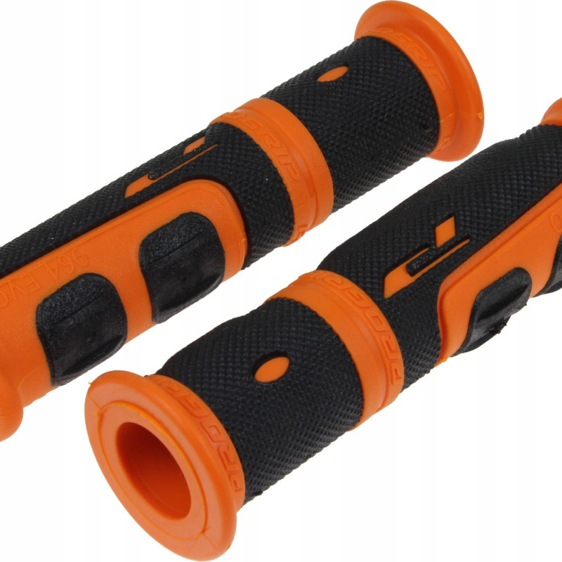 Punhos Pro Grip Atv 964 Double Density Laranja / Preto