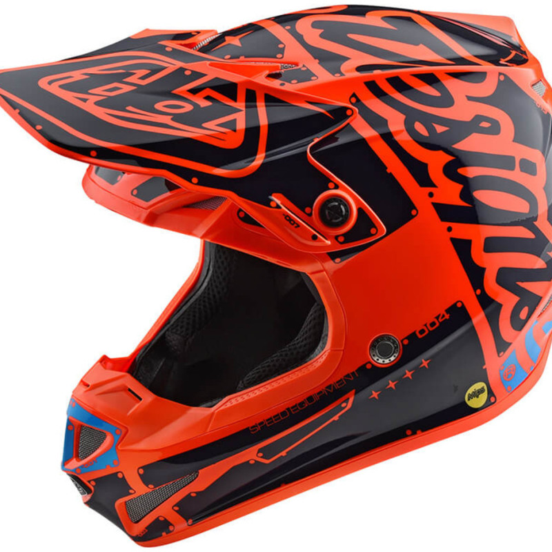 Capacete Tld Se4 Polyacrylite Factory Orange