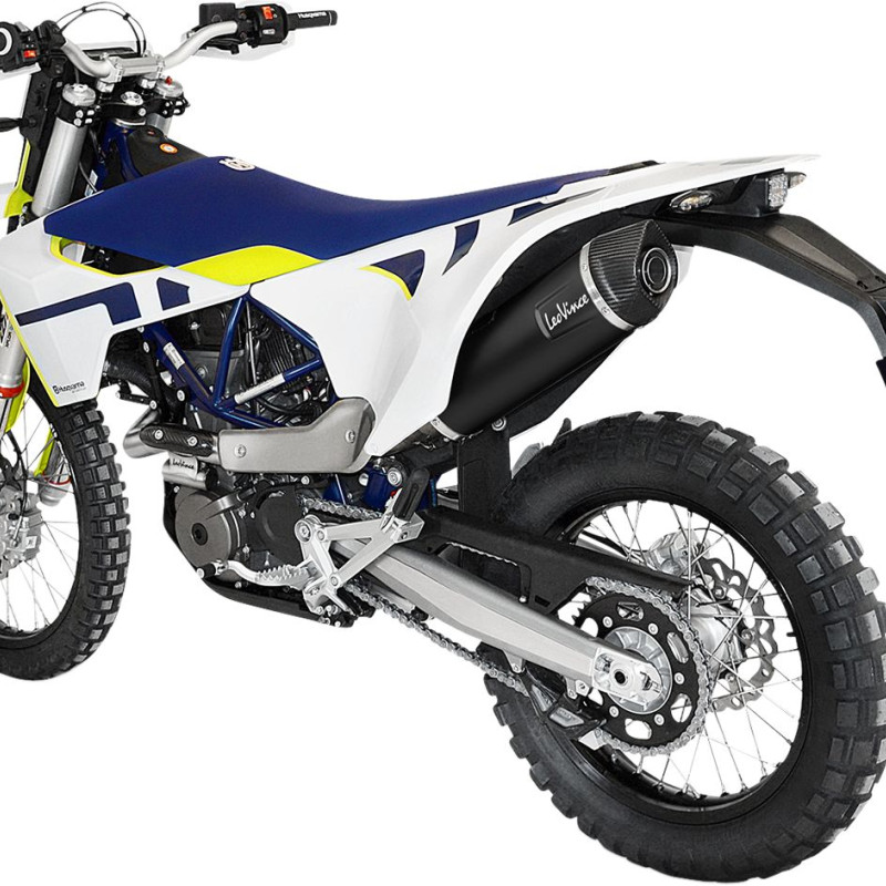 Escape Completo LeoVince Nero Inox Husqvarna