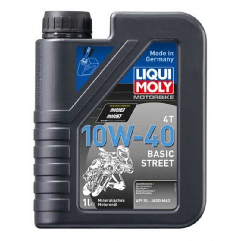 Óleo Motor 4t Mineral Liqui Moly Street Basic 10w40 