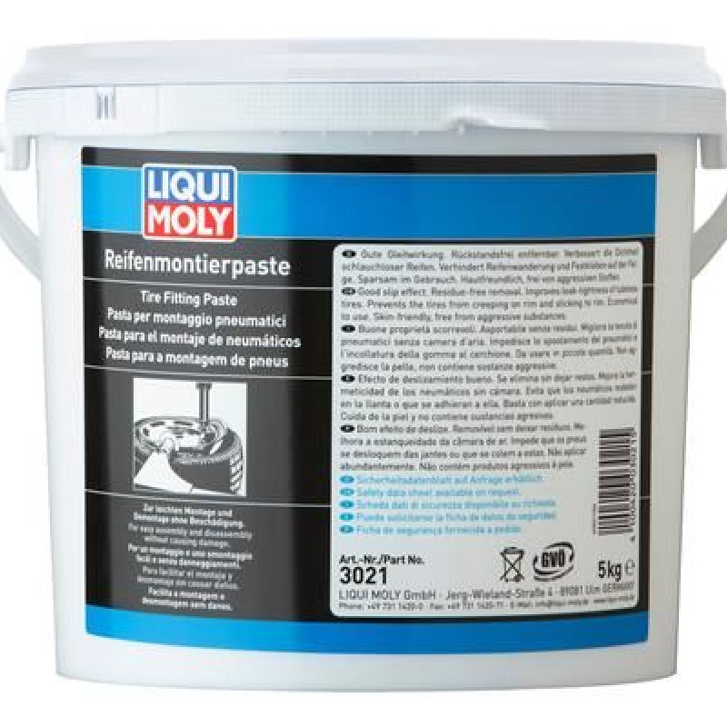 Massa Para Montar Pneus Liqui Moly 5Kg