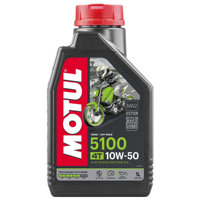 Óleo Motor 4T Semi-Sintético Motul 5100 10w50