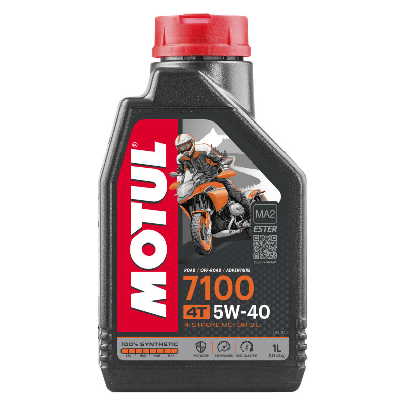 Óleo Motor 4T 100% Sintético Motul 7100 5w40